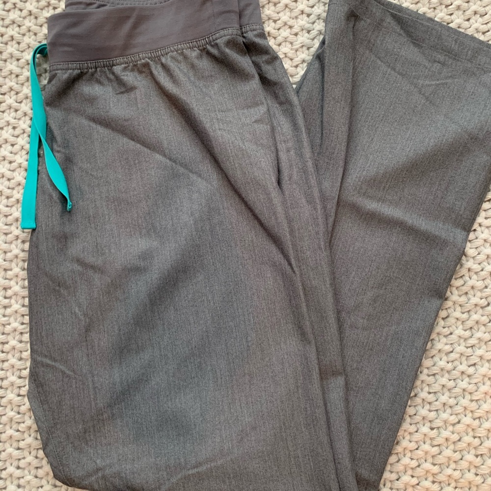 FIGS graphite Livingston pants